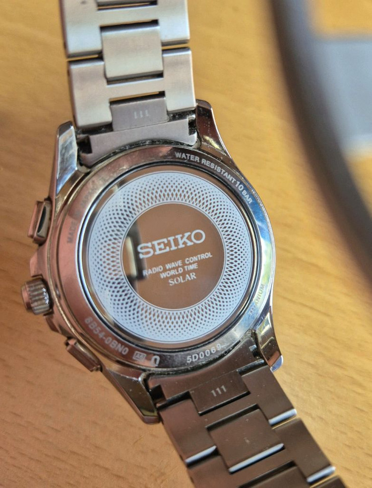 세이코 프리미엄 드레스 워치라인 세이코 돌체(Seiko Dolce) SADA025 티타늄 전파수신 시계 이미지