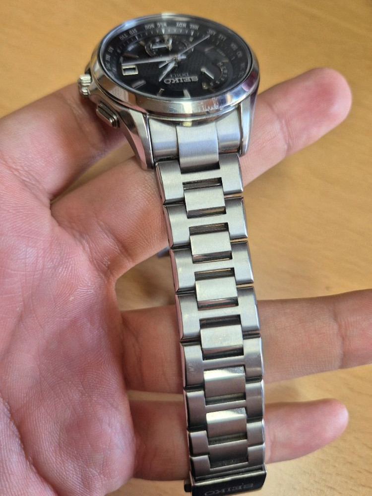 세이코 프리미엄 드레스 워치라인 세이코 돌체(Seiko Dolce) SADA025 티타늄 전파수신 시계 이미지