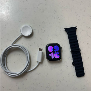 애플워치10티타늄 42mm 내추럴 SS급 이미지