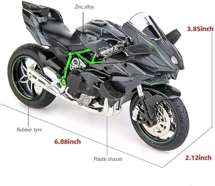 세계에서 가장 빠른 트랙 전용 양산형 바이크로 유명한 가와사키 닌자 H2R(Kawasaki Ninja H2R)의 미 이미지