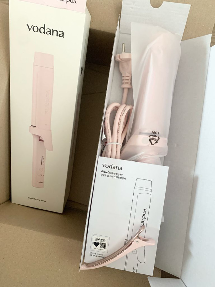 보다나 글로우 봉고데기 파우더핑크 40mm 네추럴웨이브 이미지