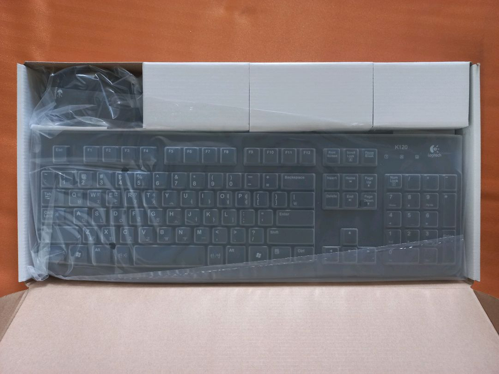 [미사용 Logitech] 미사용 로지텍 키보드+마우스 2세트 일괄 판매합니다. 이미지