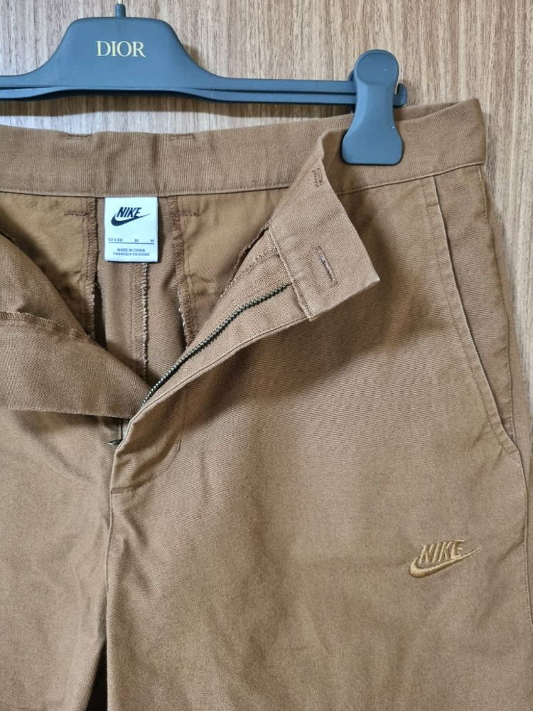 NIKE 나이키 스포츠 웨어 브라운 면바지 허리 32X30 사이즈 팬츠 판매합니다~! 이미지