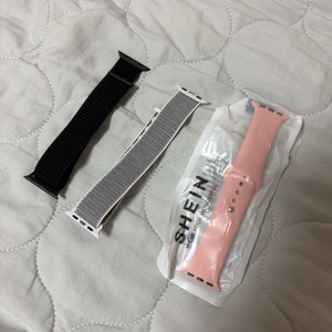 새상품 애플워치 스트랩 스포츠루프 밴드, 실리콘밴드 38/40/41mm 일괄 이미지