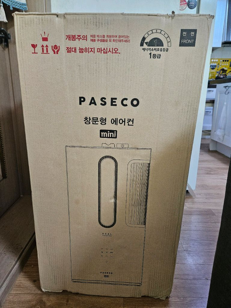 파세코창문형에어컨 미니메탈블루#PWA-M3100WM 이미지