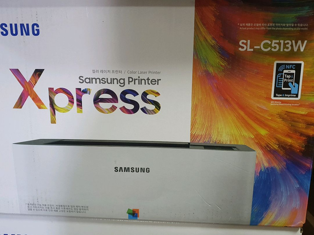 (미개봉) 삼성 컬러 레이저 프린터(SL-C513W/SL-C563W)~* 이미지