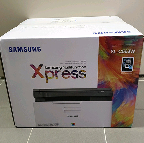 (미개봉) 삼성 컬러 레이저 프린터(SL-C513W/SL-C563W)~* 이미지