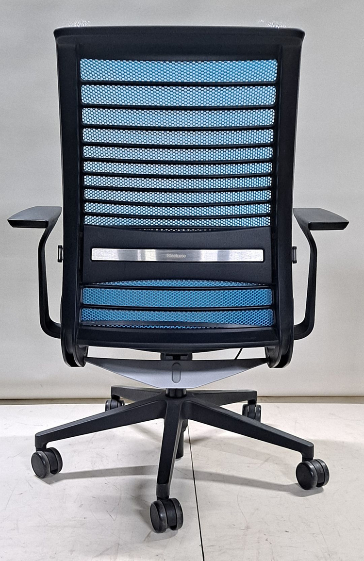 스틸케이스 씽크 V2 의자 (Steelcase Think V2 Chair 465A300) - 파랑 이미지