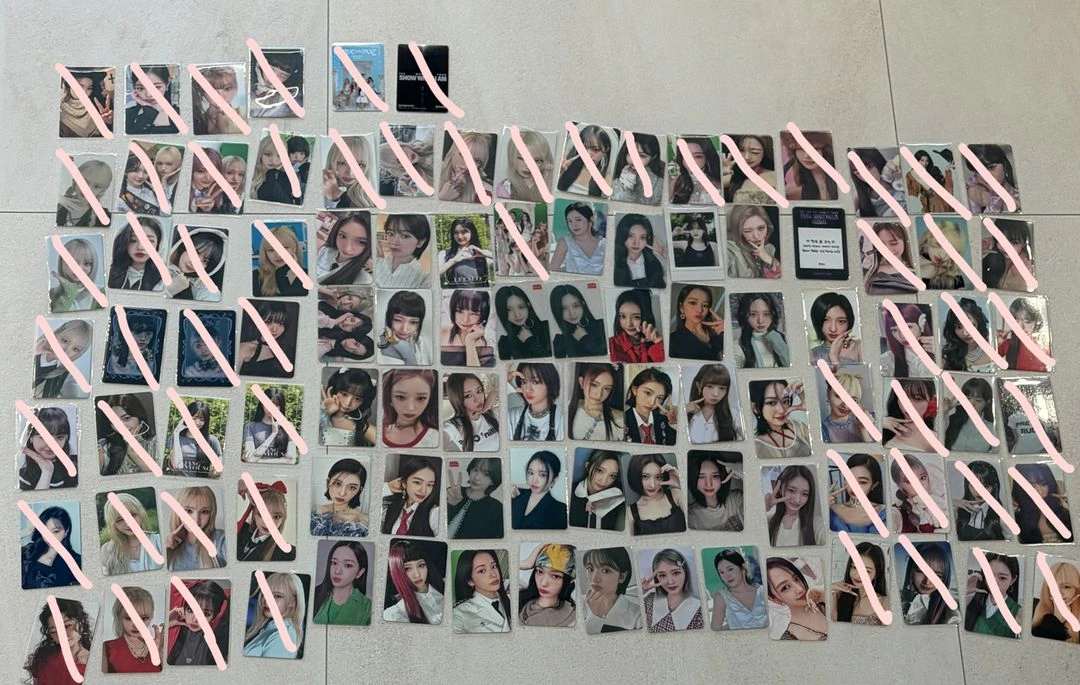 아이브 포카 판매합니당 (지금 추가된 포카 더 많으니 갠 와주시면 보여드릴게용) 이미지
