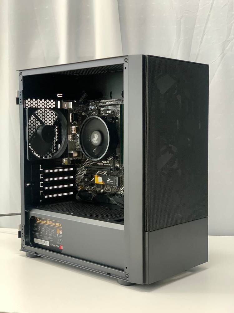 인기 사무용 올신품 컴퓨터 라이젠8600G DDR5 16GB 사무용 컴퓨터 데스크탑 이미지