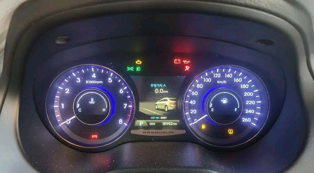 그랜저HG 슈퍼비젼계기판 (94013-3V015)/(휘발유/181,952km) 이미지