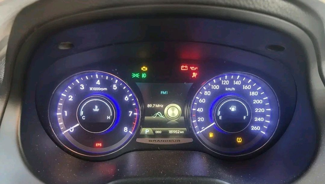 그랜저HG 슈퍼비젼계기판 (94013-3V015)/(휘발유/181,952km) 이미지