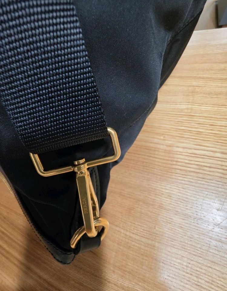 프라다 정품 나일론 탑 핸들백 블랙ㅇ 이미지
