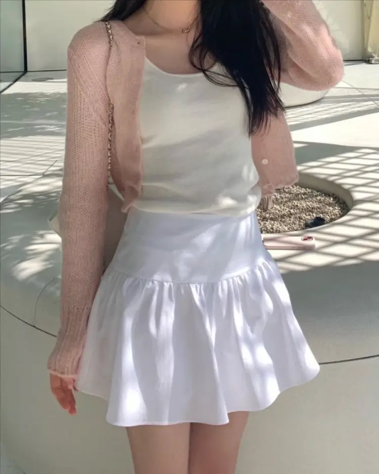 르플레인 모브스커트 mov skirt S 이미지