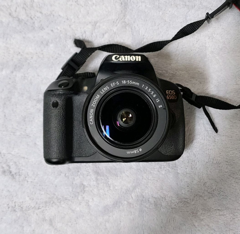 캐논 EOS 650D DSLR 카메라 와 18-55 렌즈 팝니다. 이미지