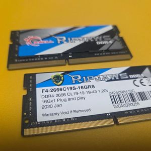 DDR4 16GB x2 (32GB) 노트북 메모리 이미지