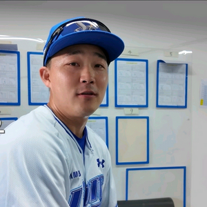 삼성라이온즈 선수지급용 일자챙 모자 구함 이미지