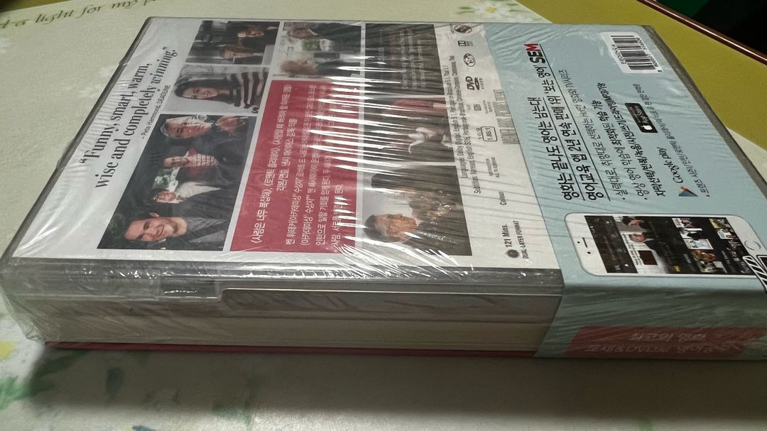 영화 인턴 DVD 및 영어회화 교재 세트 이미지