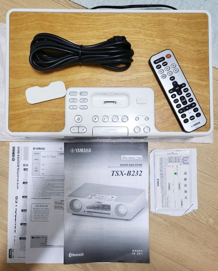 야마하 TSX-B232 데스크탑 오디오 시스템 + 리모콘 이미지