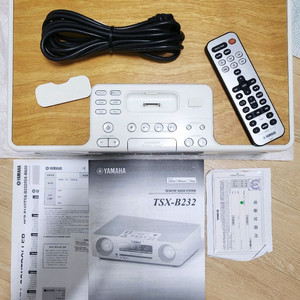 야마하 TSX-B232 데스크탑 오디오 시스템 + 리모콘 이미지