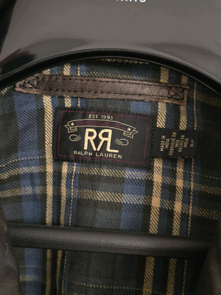RRL 뉴스보이 가죽자켓 L 새제품 이미지