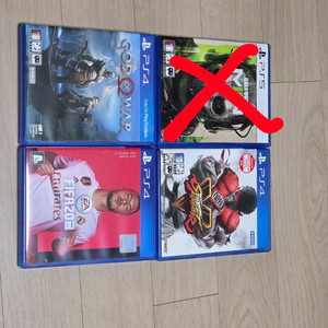 ps5, ps4 게임판매(스트리트파이터v, 갓오브워,피파20) 이미지