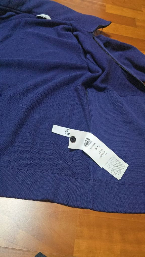 스톤아일랜드 stretch cotton 후드 수납 집업 가디건 이미지