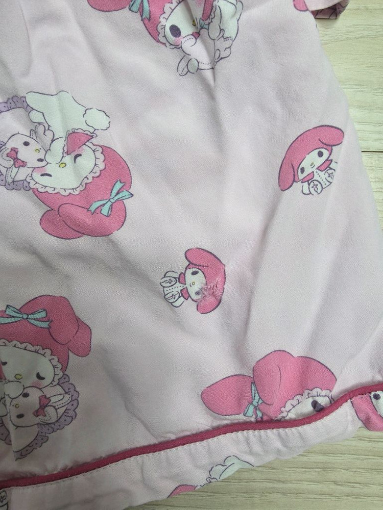 여아내복130)모이몰른 실내복+ 마이멜로디 파자마+내복 일괄 이미지