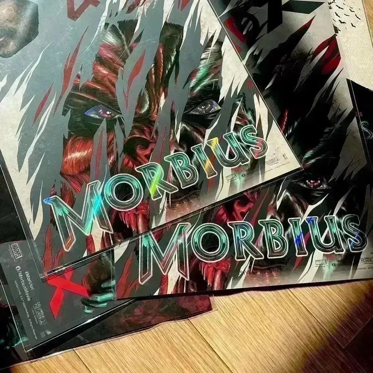 모비우스 아이맥스4DX스크린엑스포스터 필름마크아트카드오리지널티켓스페셜티켓 이미지
