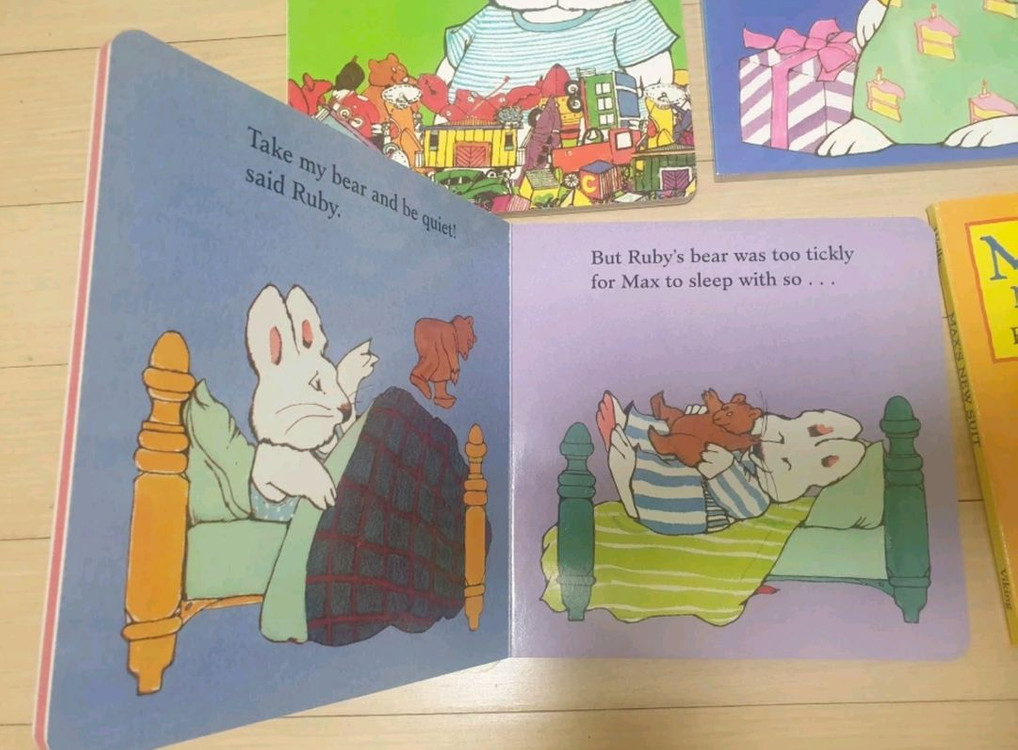 <Max and Ruby> DVD 시즌3~6 & 보드북 5권 총 5만원 이미지