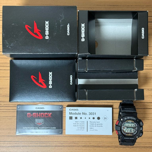 카시오(Casio) 지샥(G-Shock) 머드맨(MUDMAN) G-9000-1V 쿼츠 시계 이미지