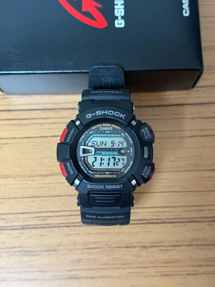 카시오(Casio) 지샥(G-Shock) 머드맨(MUDMAN) G-9000-1V 쿼츠 시계 이미지