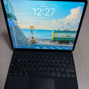 Apple iPad Pro 4세대 12.9 128기가 셀룰러 애플펜슬 매직키보드 포함 이미지