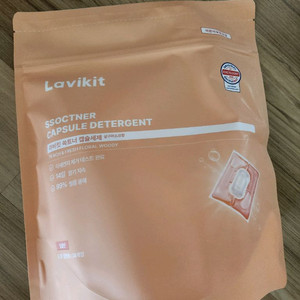 라비킷 쏙트너 캡슐세제 이미지
