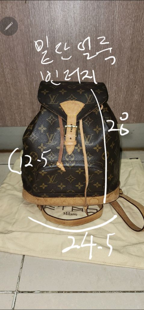 루이비통 여성 백팩 pm 이미지