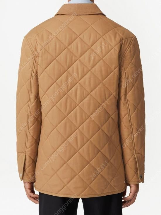 BURBERRY 버버리 다이아몬드 퀼팅 로고 남성 자켓 23SS 8058116 판매 이미지