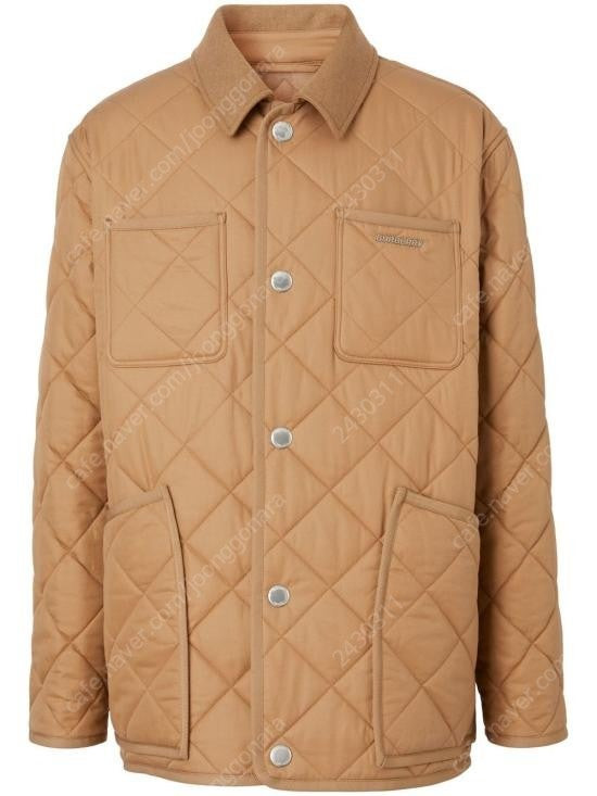 BURBERRY 버버리 다이아몬드 퀼팅 로고 남성 자켓 23SS 8058116 판매 이미지