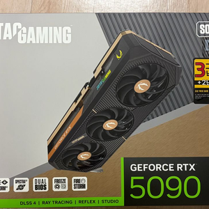 조텍 Zotac GAMING 지포스 RTX 5090 SOLID OC D7 32GB 이미지