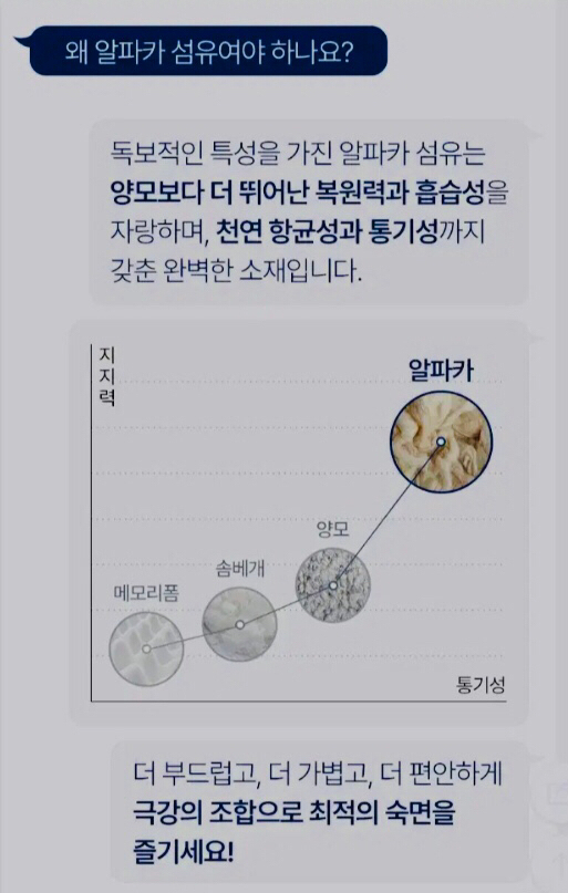 베라슬립 나비잠베개 천연 알파카 소재 기능성 베개 이미지
