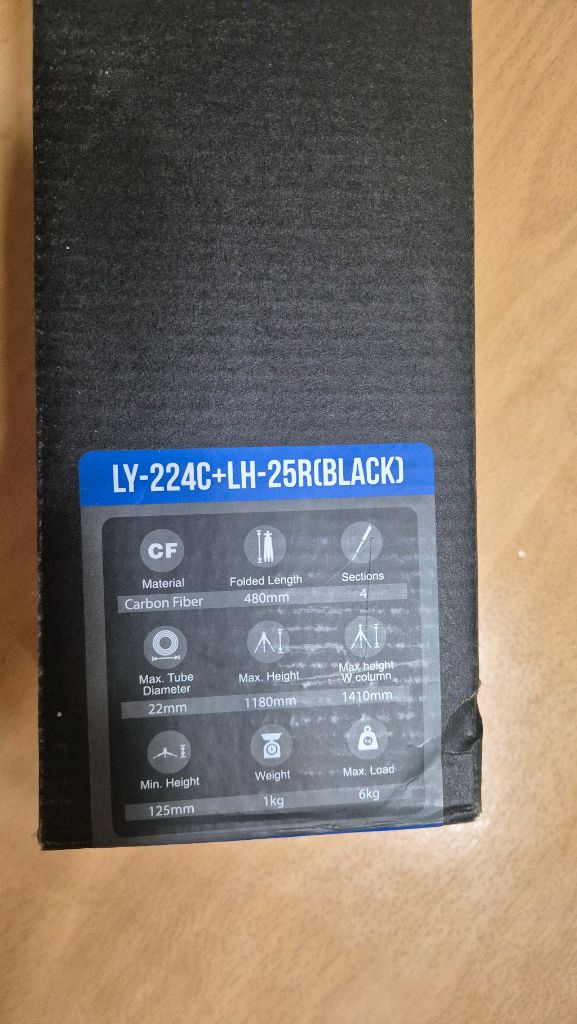 레오포토 LY-224C 카본 삼각대 이미지