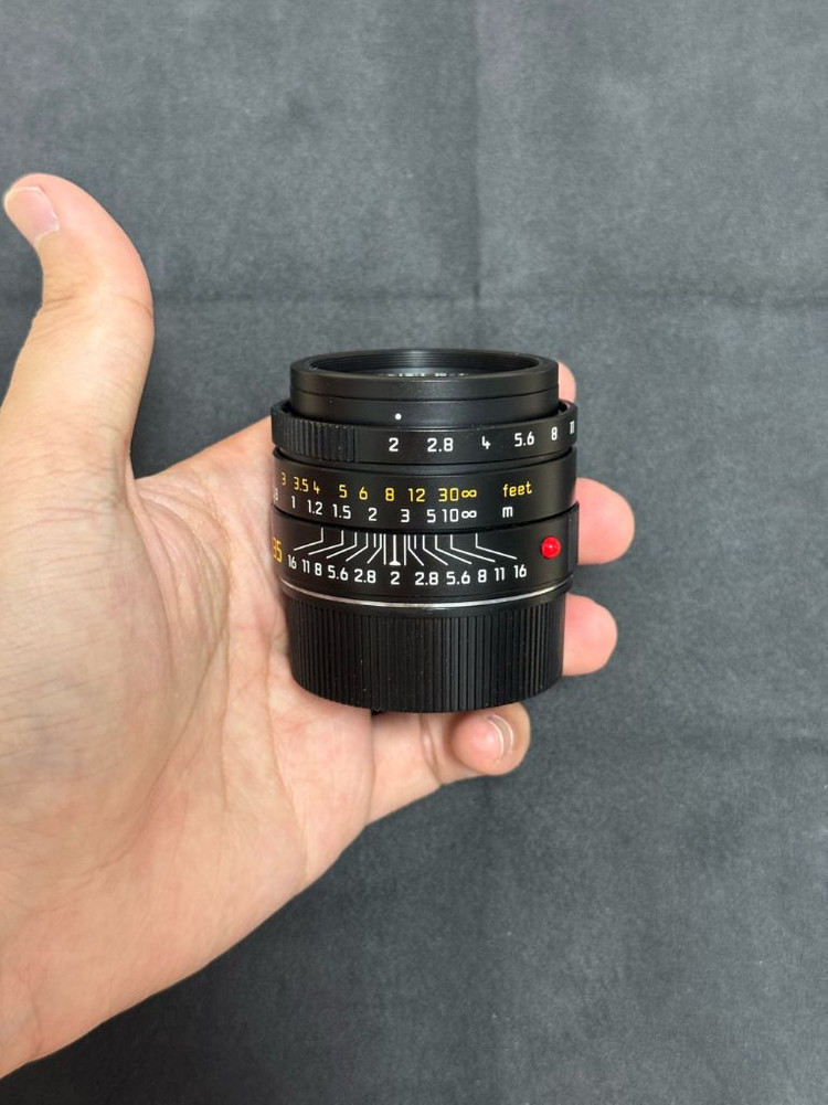 라이카 35mm 주미크론 asph 현행 (상태 극상) 이미지