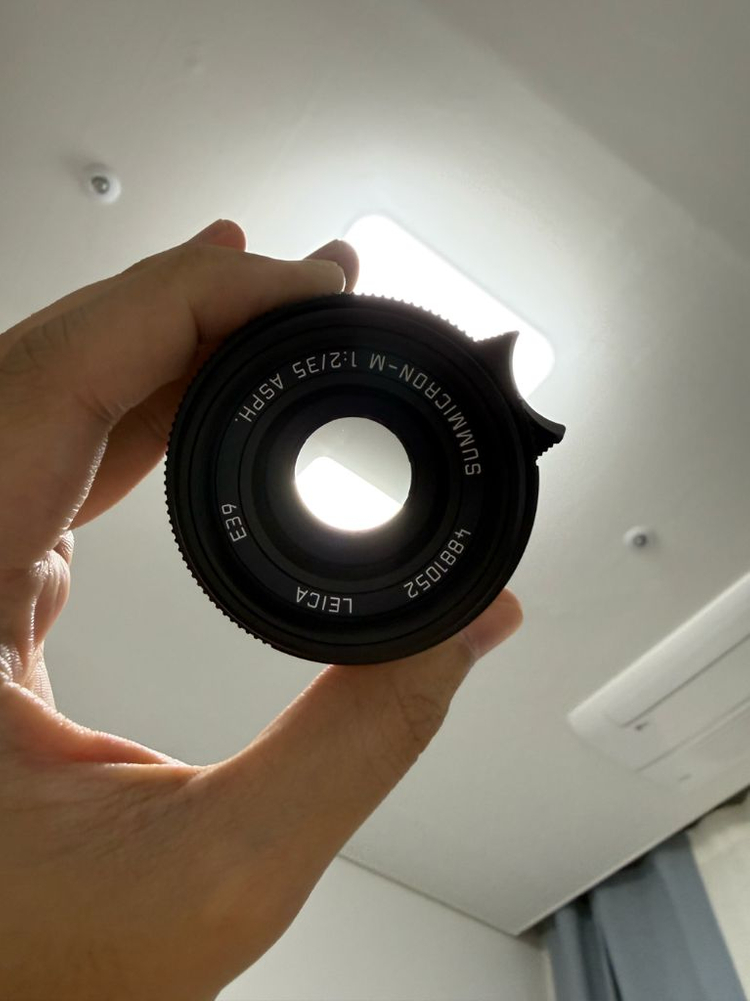 라이카 35mm 주미크론 asph 현행 (상태 극상) 이미지