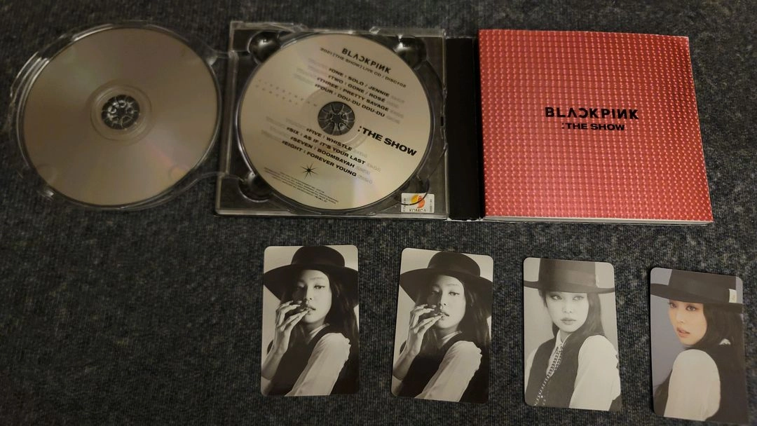 블랙핑크 더쇼 앨범 제니 포토카드 BLACKPINK JENNIE 지수 로제 리사 이미지