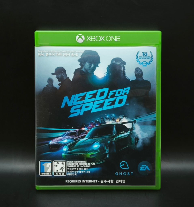 XBOX ONE 정발 영문 니드포스피드 리부트 이미지