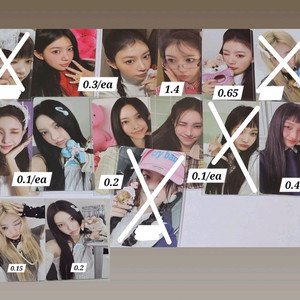 아일릿 포토카드 포카 (윤아, 민주, 모카, 이로하) 이미지