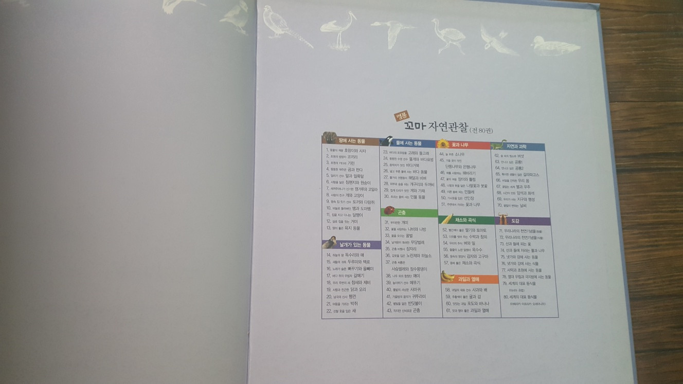 전집 교과서에나오는원리과학 명품꼬마자연관찰 이미지