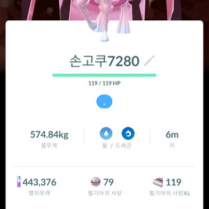포켓몬고 이로치 배경 공절 펄기아 이미지