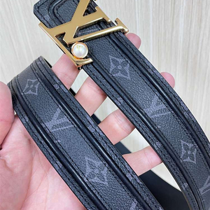 [남성] 牛皮+帆布双面腰带 1138400485 4.0cm 이미지