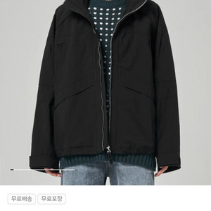 준지 24ss 나일론 지퍼 디테일 쉘파카 정품 이미지