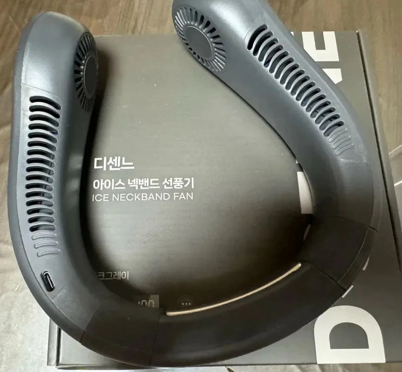 디센느 아이스 넥밴드 선풍기 이미지